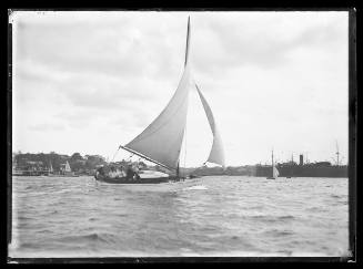 Sloop on Sydney Harbour, INSC 1348