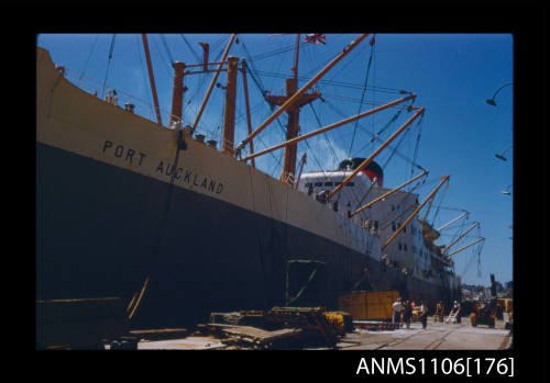 Colour photographic slide of PORT AUCKLAND