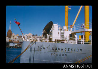 Colour photographic slide of PORT LAUNCESTON