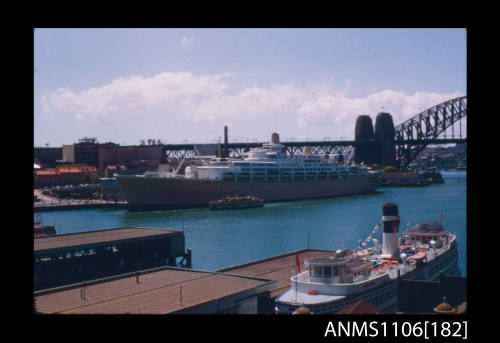 Colour photographic slide of ORIANA