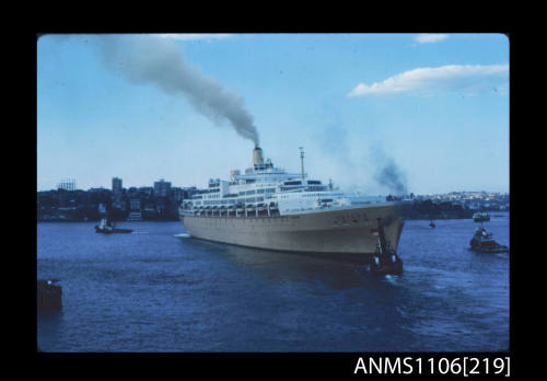 Colour photographic slide of ORIANA