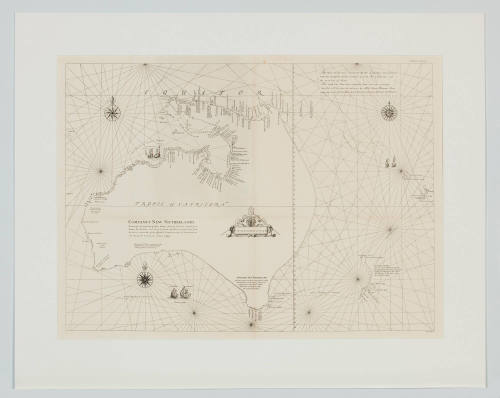 Van Dieman's Land, drawn up after Swart's facimile of the official map made under Abel Janszoon Tasman's direction of his voyages to discovery of 1642 and 1644