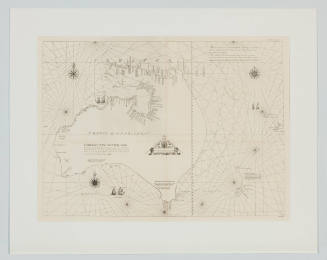 Van Dieman's Land, drawn up after Swart's facimile of the official map made under Abel Janszoon Tasman's direction of his voyages to discovery of 1642 and 1644
