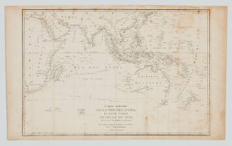 Carte reduite de la Mer des Indes et d'une partie de celle du Sud