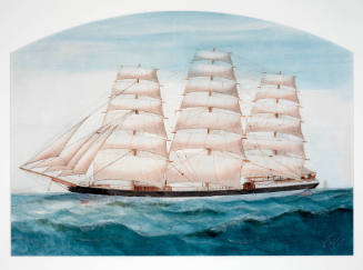 Untitled (Clipper ship THOMAS STEPHENS)