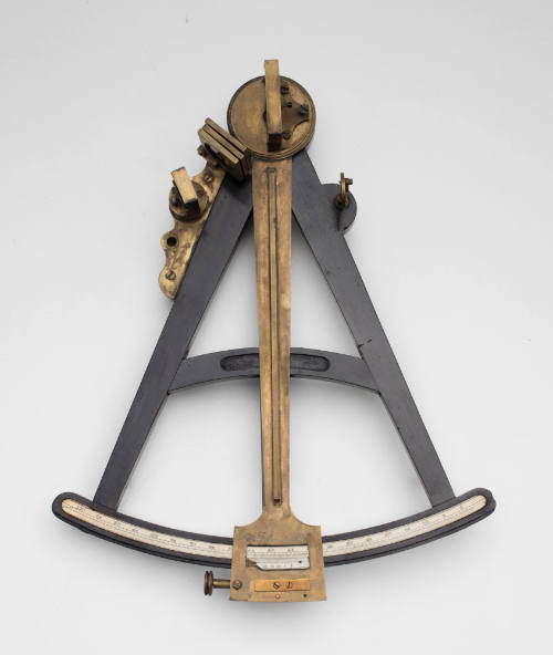 Octant with ebony frame