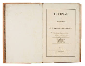 Journal of the proceedings on board the ship KATHERINE STEWART FORBES Capt. Chapman 1825:6 & 1829
