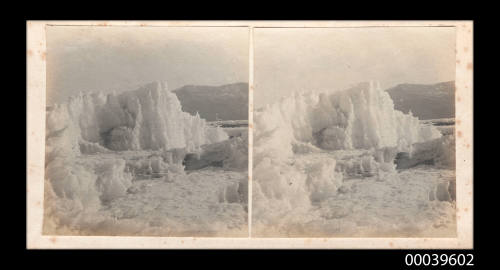 Ice pinnacles on the Koettlitz Glacier