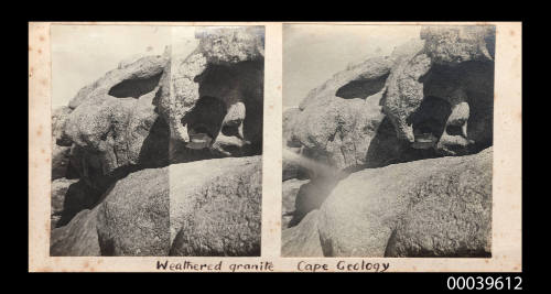 Weathered granite rocks, Cape Geology