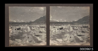 Pinnacle ice on Koettlitz Glacier, March 1911
