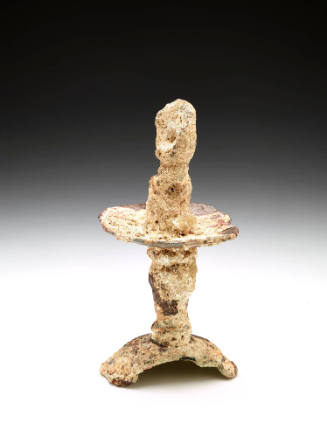 Candlestick from the wreck site of the VERGULDE DRAECK