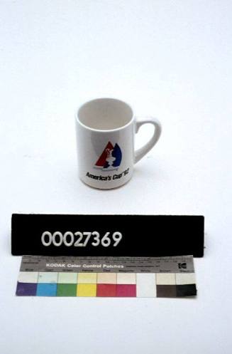 Souvenir mug from America's Cup 1992