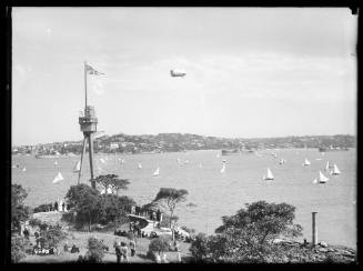 Spectators at Bradley's Head, Sydney Harbour