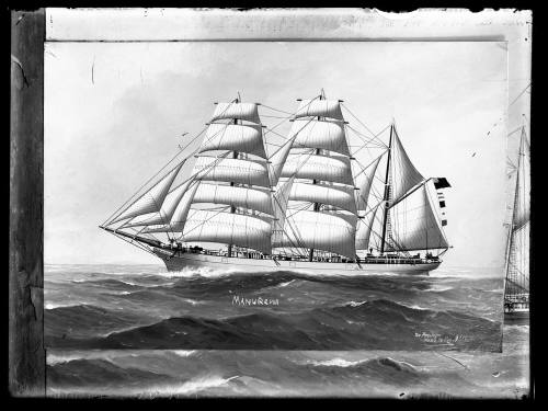 Three masted barque MANUREWA