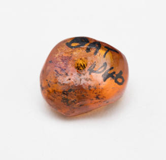 Amber bead from the wreck site of the BATAVIA