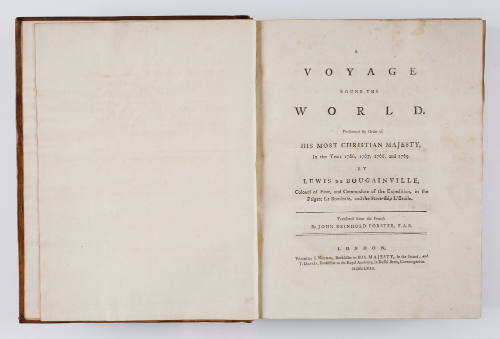 A Voyage Round The World In The Years 1766, 1767, 1768 and 1769