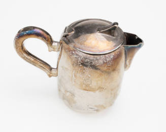 Metal teapot from MV MACEDON, Howard Smith Line