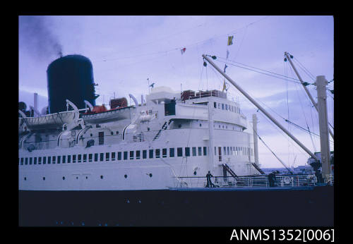 Slide of the SS ARAMAC