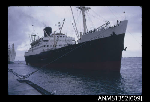 Slide of the SS ARAMAC