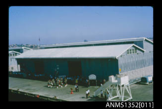 Slide of a wharf