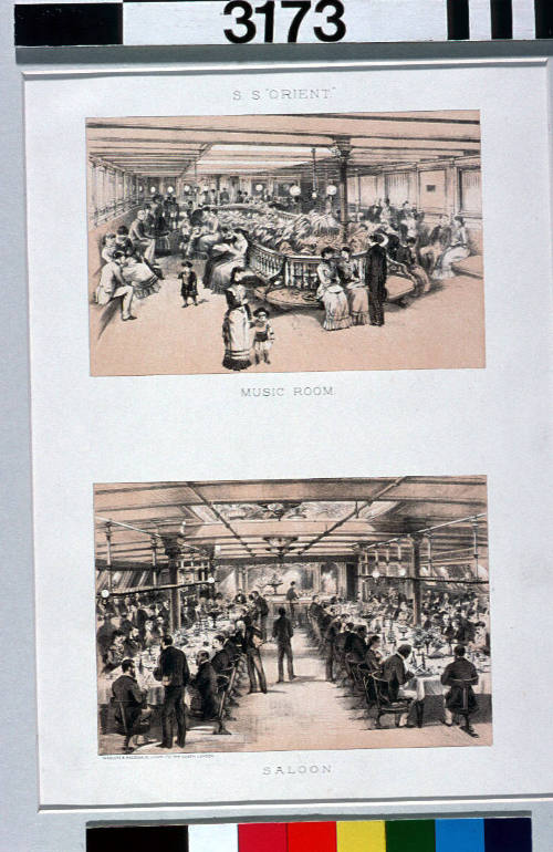 SS ORIENT: Music Room: Saloon