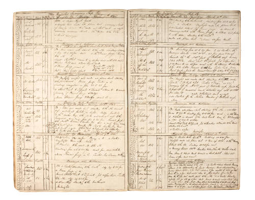 Manuscript log of HMS FLY by Lieutenant John Ince