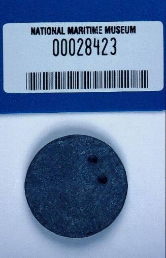 Disc shaped lead sinker