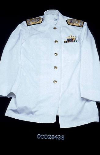 Ceremonial patrol white uniform jacket