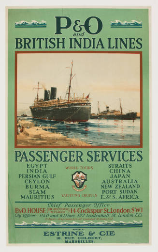 P&O and British India Lines Passenger Services