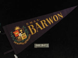 HMAS BARWON pennant