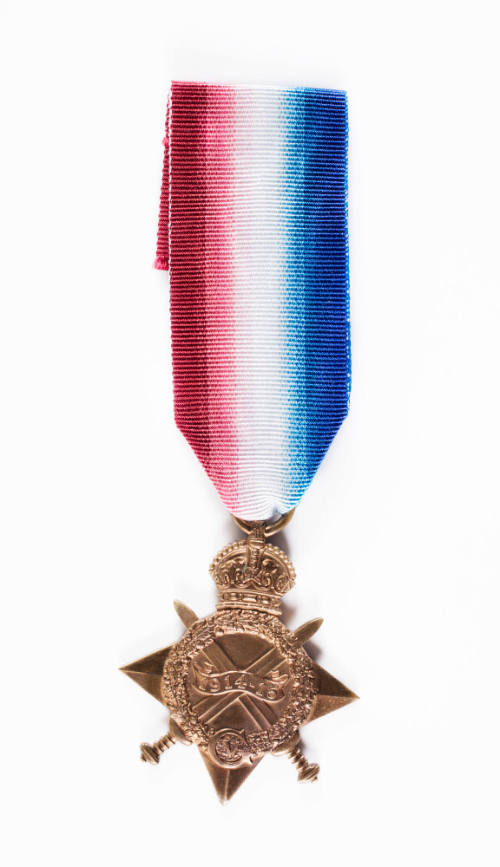 1914 -15 Star awarded to HMAS AE1 Signalman George Dance