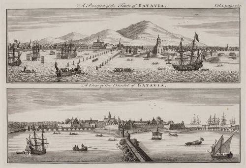 Prospect of the Town of Batavia :  A View of the Citadel of Batavia