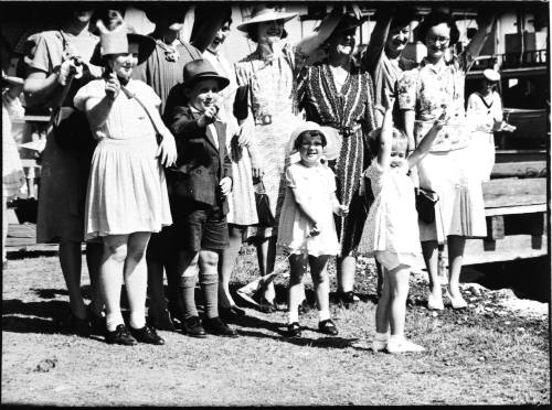 Arrival of HMAS PERTH