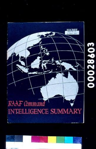 RAAF Command Intelligence summary issue number 11
