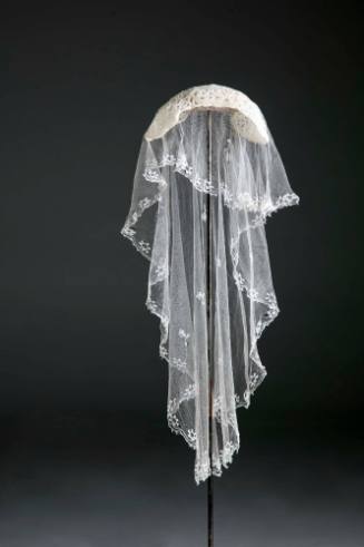 Wedding veil belonging to Lina Cesarin