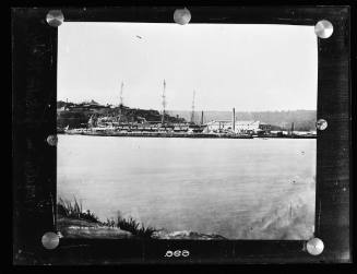 Cockatoo Island, HMS GALATEA in dock