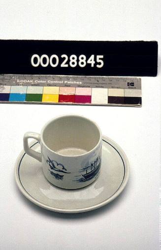 Royal Interocean Lines STRAAT AGULHAS cup and saucer