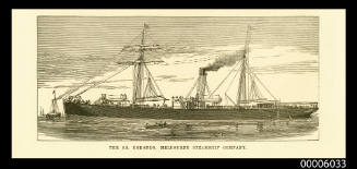 The SS RODONDO,  Melbourne Steamship Company