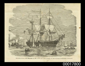 CSS SHENANDOAH detained in Williamstown, Victoria, 1865