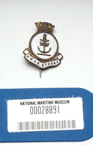 HMAS SYDNEY sweetheart brooch