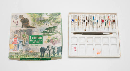 Watercolour paint set