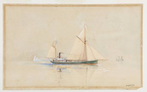 Untitled (Steam yacht LADY NORMAN)
