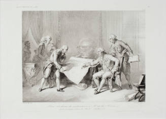 Louis XVI donne instructions a M. de La Perouse pour son voyage autour de monde Juillet 1785.