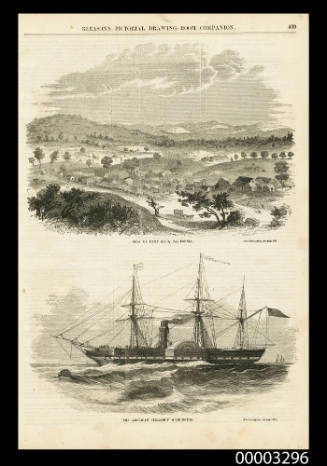 View of Camp Seco, California: Gleason's Pictorial Drawing Room Companion, 24 December 1853