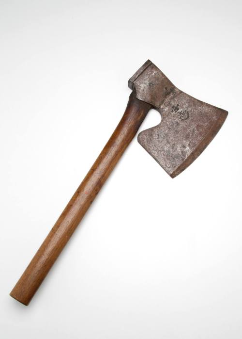 Broad axe used by Lars Halvorsen