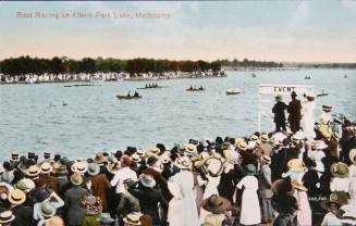 Boat Racing on Albert Park Lake, Melbourne