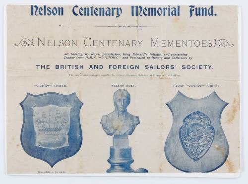 Nelson Centenary Memorial Fund advertisment