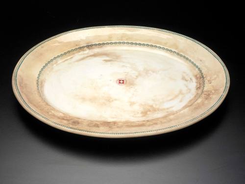 Serving plate of the Illawarra Steam Navigation Company