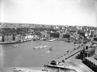 View looking down Circular Quay