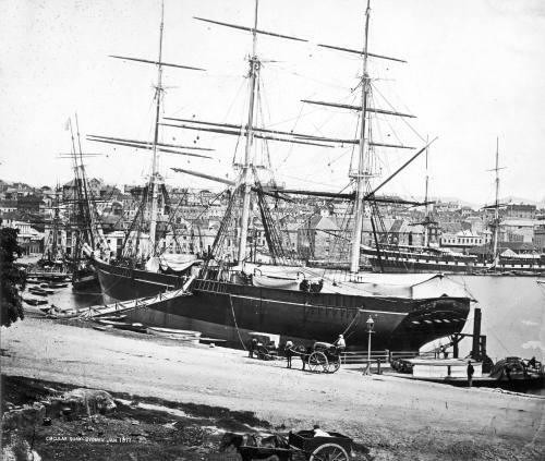 Circular Quay, Sydney, January 1871